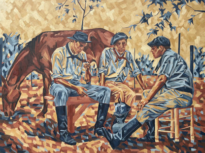 Brothers - Sophie Alliott | Artist in London | Framed Form & Sculptures
