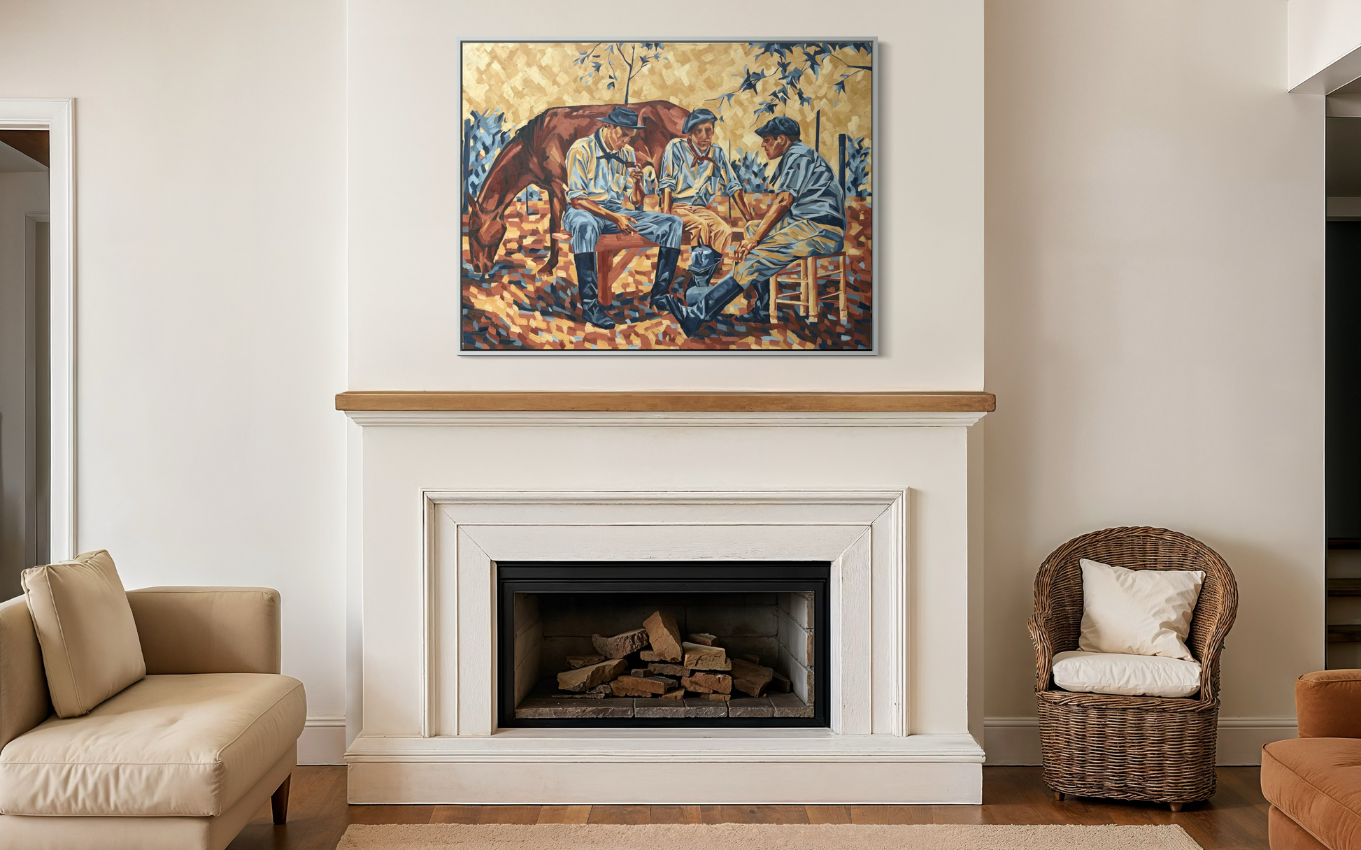 Brothers - Sophie Alliott | Artist in London | Framed Form & Sculptures