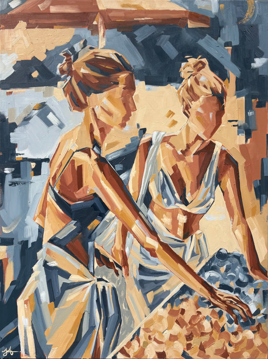 MARKET DAY - Sophie Alliott | Artist in London | Framed Form & Sculptures