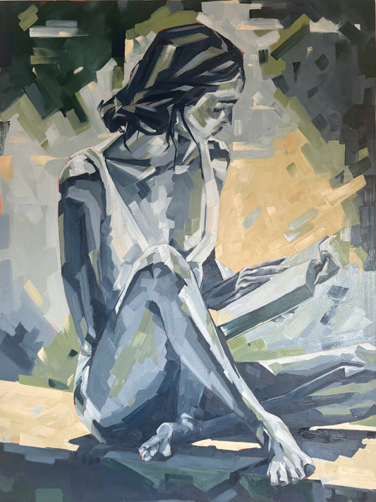 READING HOUR - Sophie Alliott | Artist in London | Framed Form & Sculptures