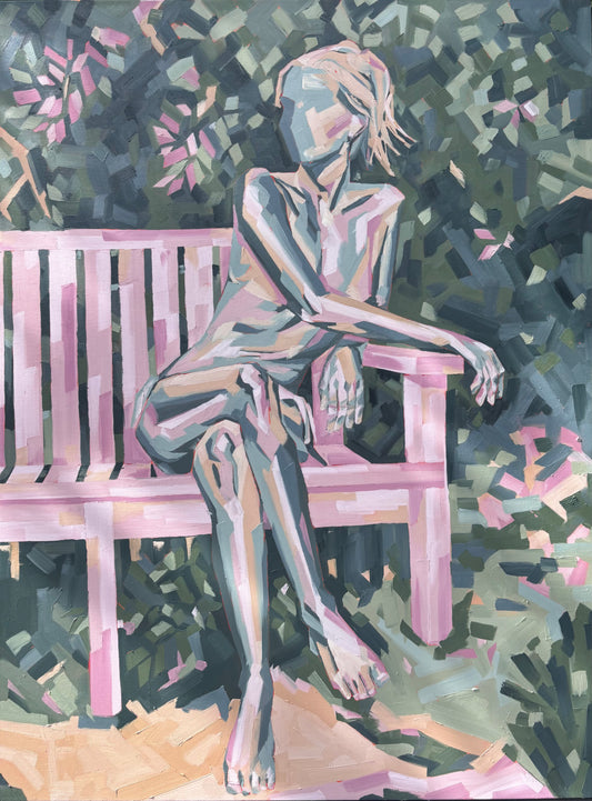 LAZY SUMMER DAYS - Sophie Alliott | Artist in London | Framed Form & Sculptures