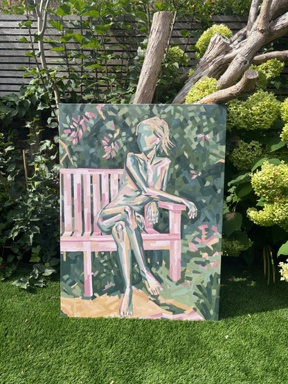 LAZY SUMMER DAYS - Sophie Alliott | Artist in London | Framed Form & Sculptures