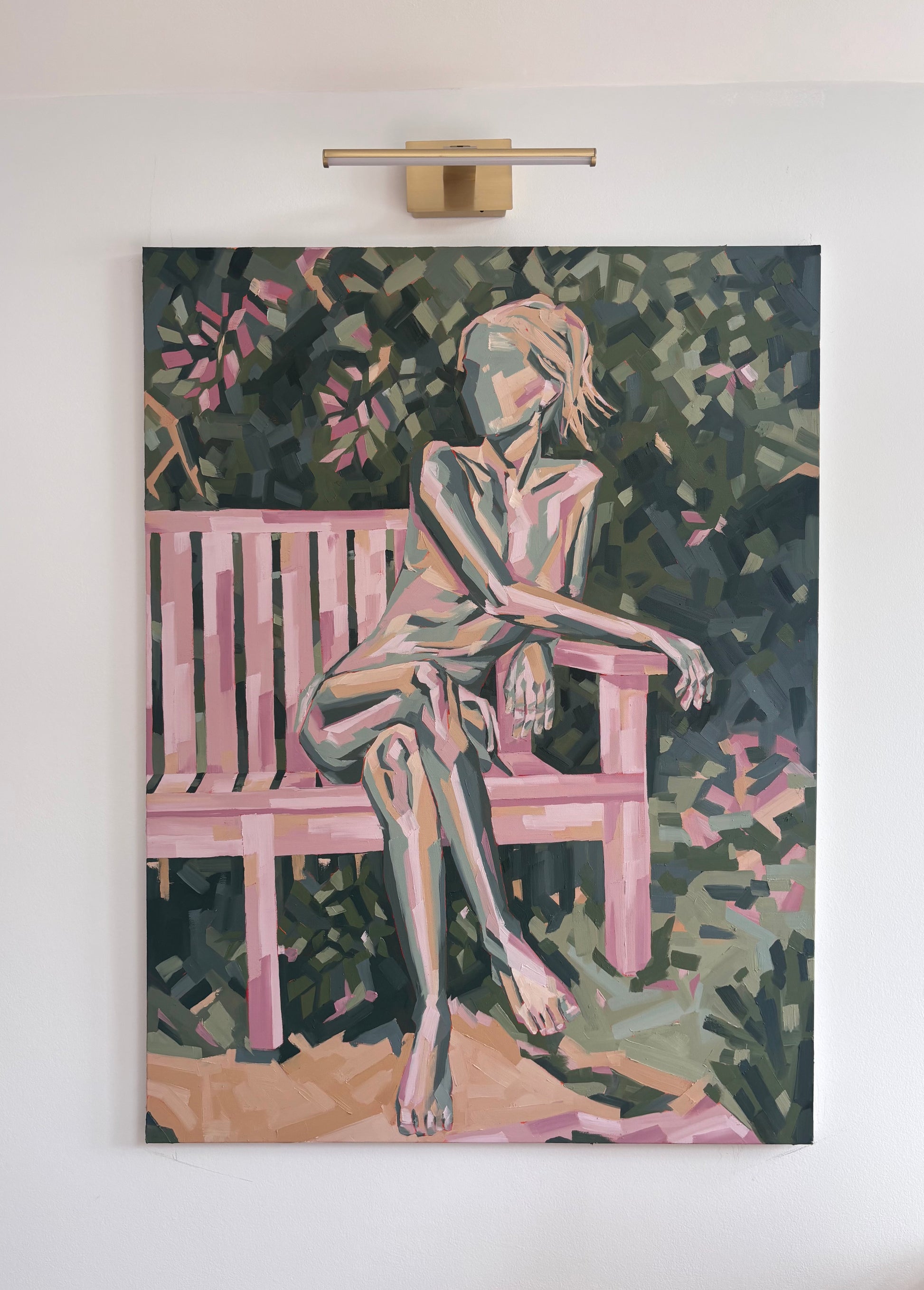 LAZY SUMMER DAYS - Sophie Alliott | Artist in London | Framed Form & Sculptures