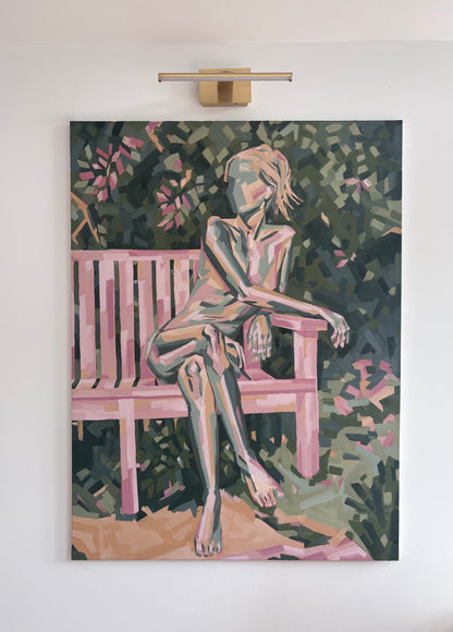 LAZY SUMMER DAYS - Sophie Alliott | Artist in London | Framed Form & Sculptures