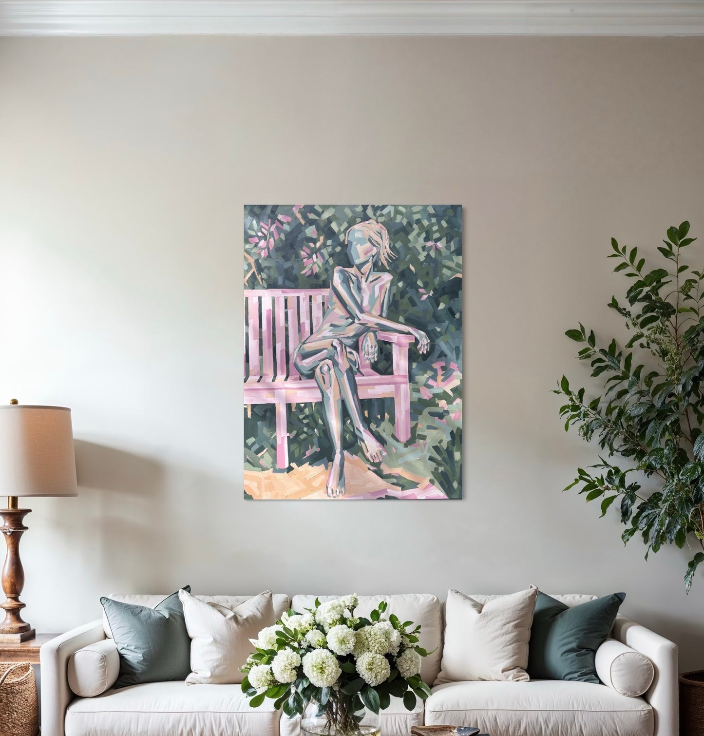 LAZY SUMMER DAYS - Sophie Alliott | Artist in London | Framed Form & Sculptures