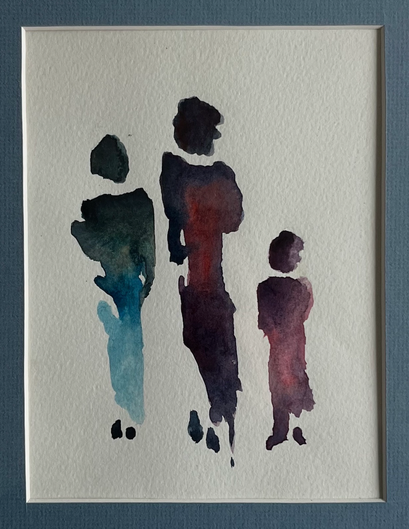 En Famille - Sophie Alliott | Artist in London | Framed Form & Sculptures