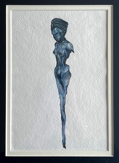 Classical Study in Grey - Sophie Alliott | Artist in London | Framed Form & Sculptures